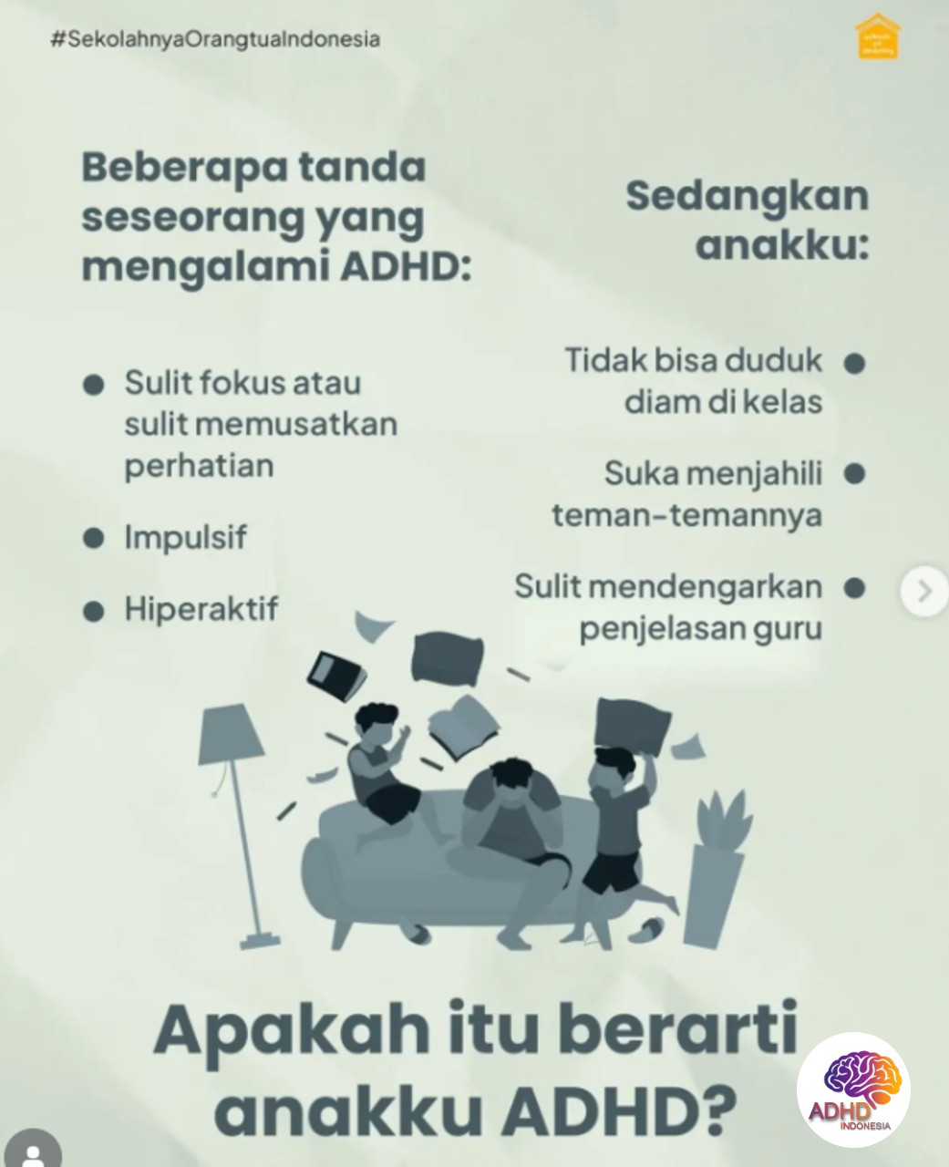 Ciri dan Gejala ADHD pada Anak Usia Dini di Kota Padang Panjang