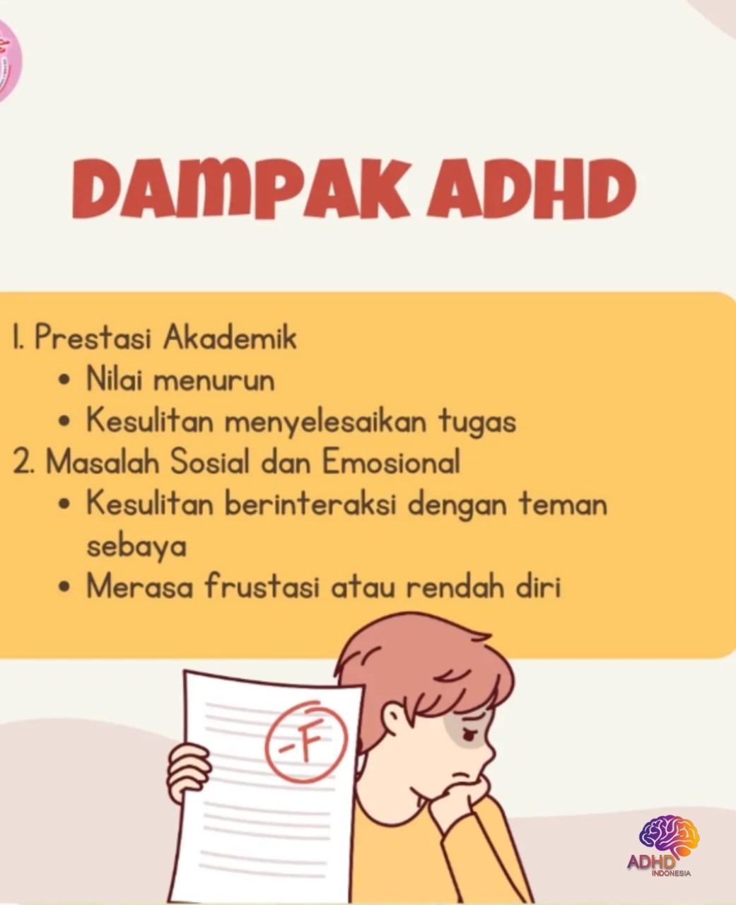 Dampak ADHD terhadap Proses Belajar Anak di Kota Padang Panjang