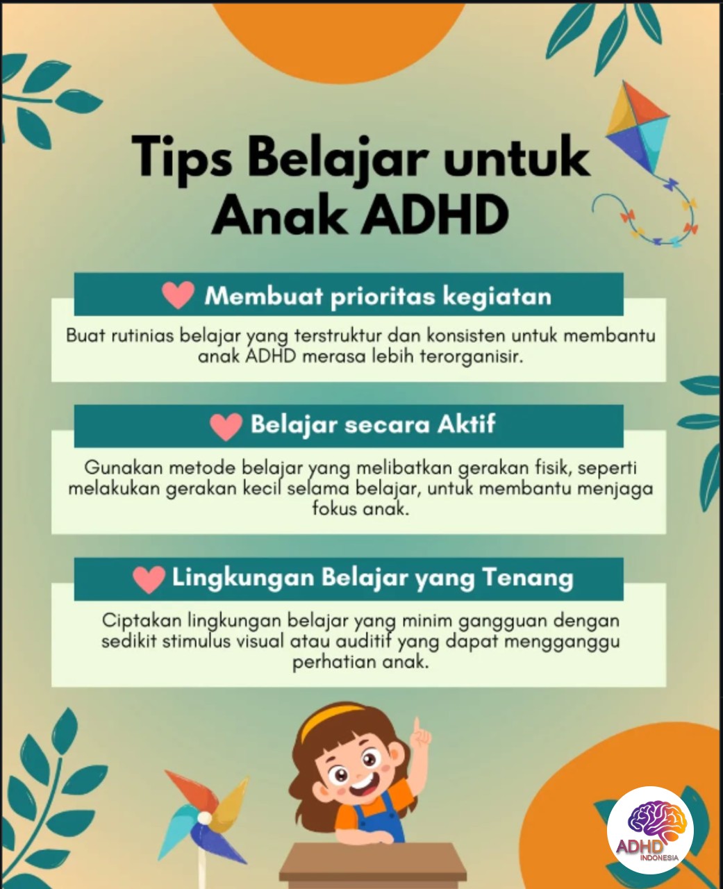 Strategi Belajar yang Cocok untuk Anak ADHD di Kota Padang Panjang
